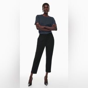 Aritzia Babaton Conan Cropped Black Pants